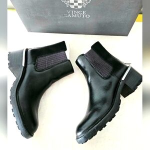 NWT Vince Camuto Black Kelivena Ankle Boots